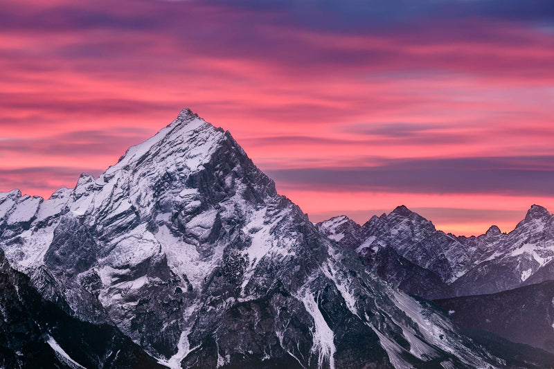 A morning in the Dolomites.