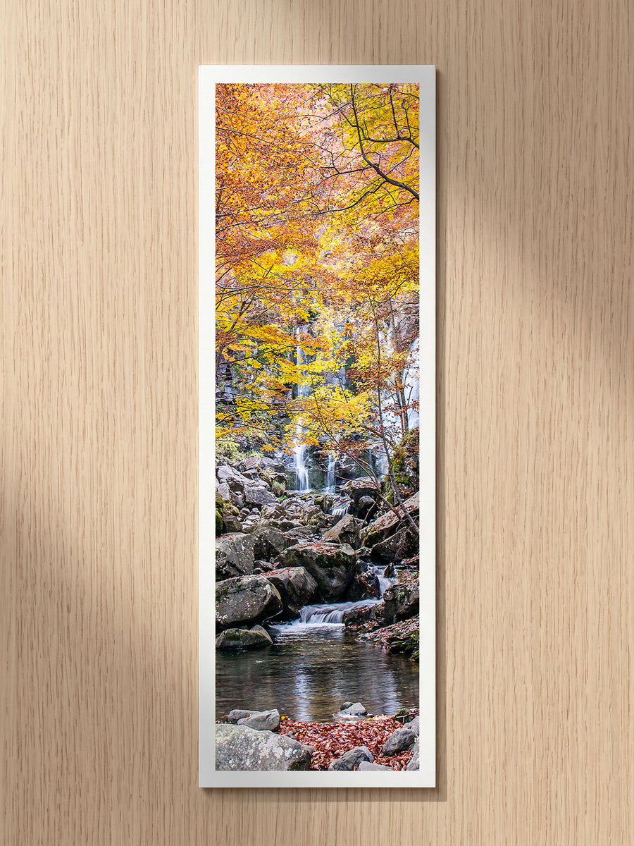 Autumn at Dardagna fine art bookmark printed on 100% cotton paper