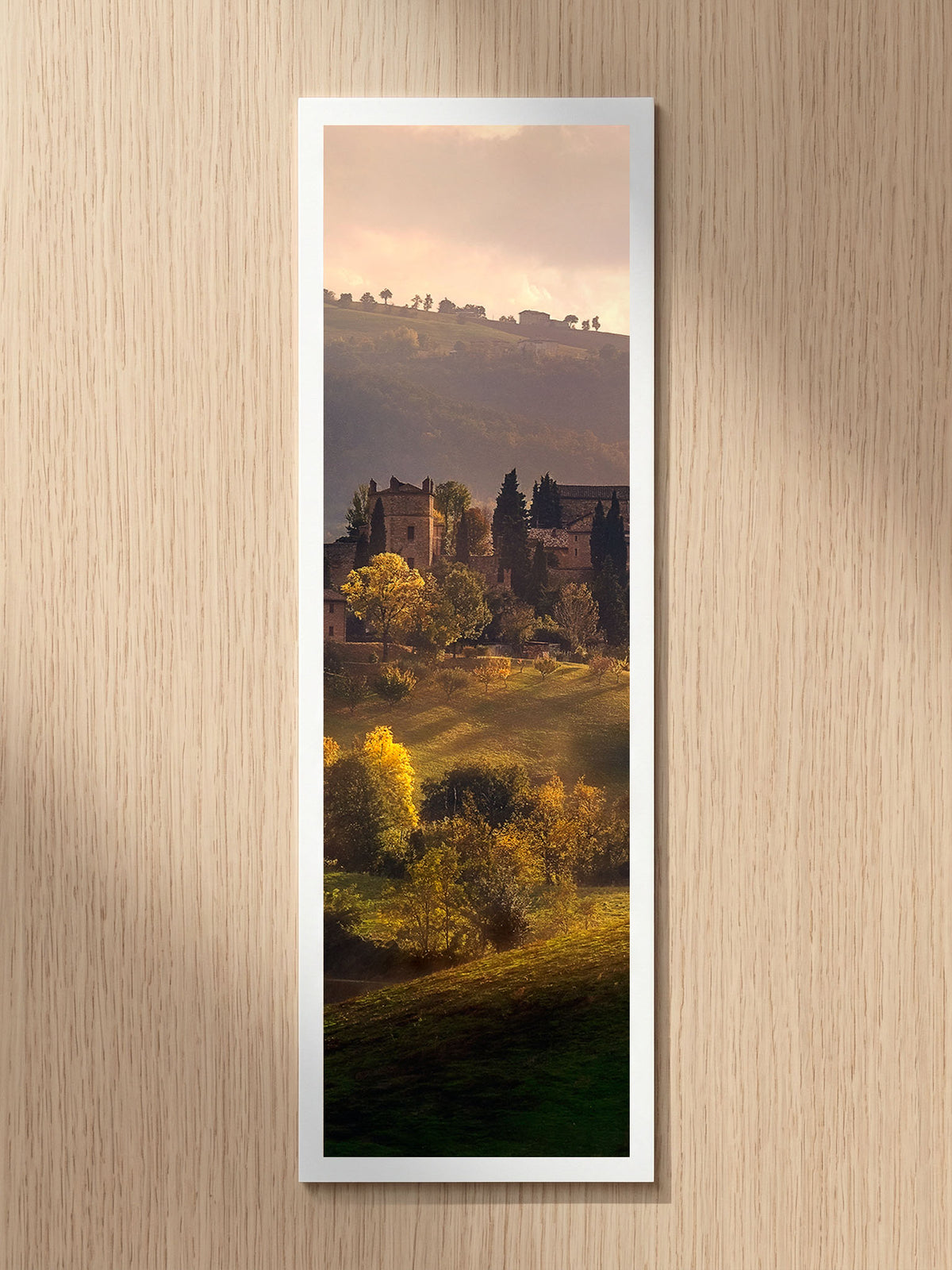 Autumn Hills fine art bookmark printed on 100% cotton paper