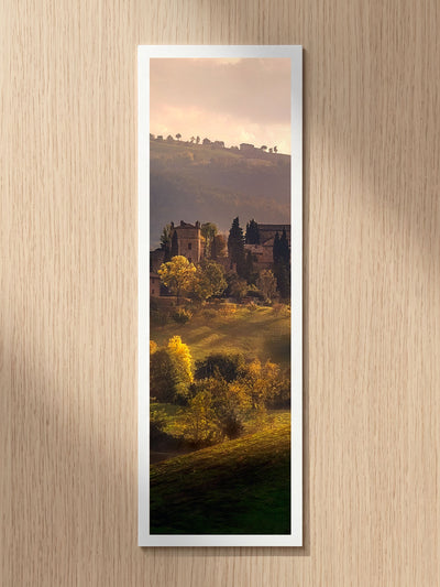 Autumn Hills fine art bookmark printed on 100% cotton paper