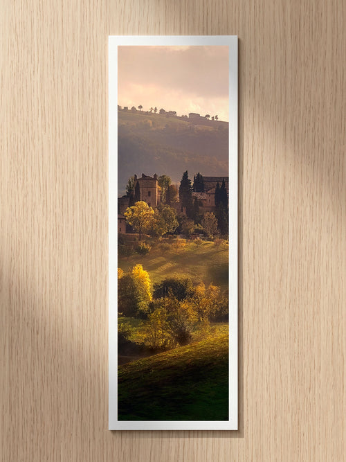 Autumn Hills fine art bookmark printed on 100% cotton paper