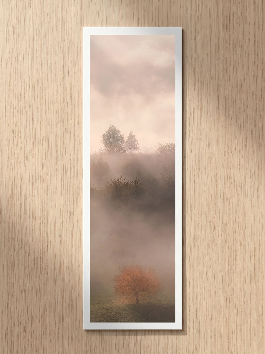 Autumn Solitude fine art bookmark printed on 100% cotton paper