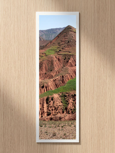 Burnt Mountain fine art bookmark printed on 100% cotton paper