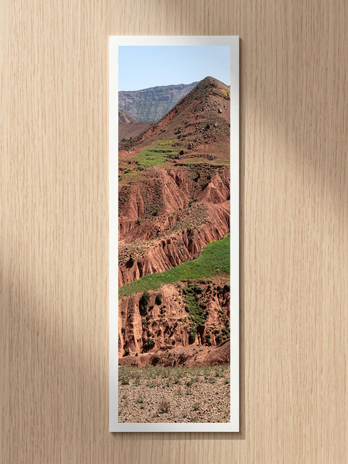 Burnt Mountain fine art bookmark printed on 100% cotton paper
