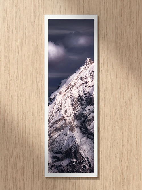Crystal Peak fine art bookmark printed on 100% cotton paper