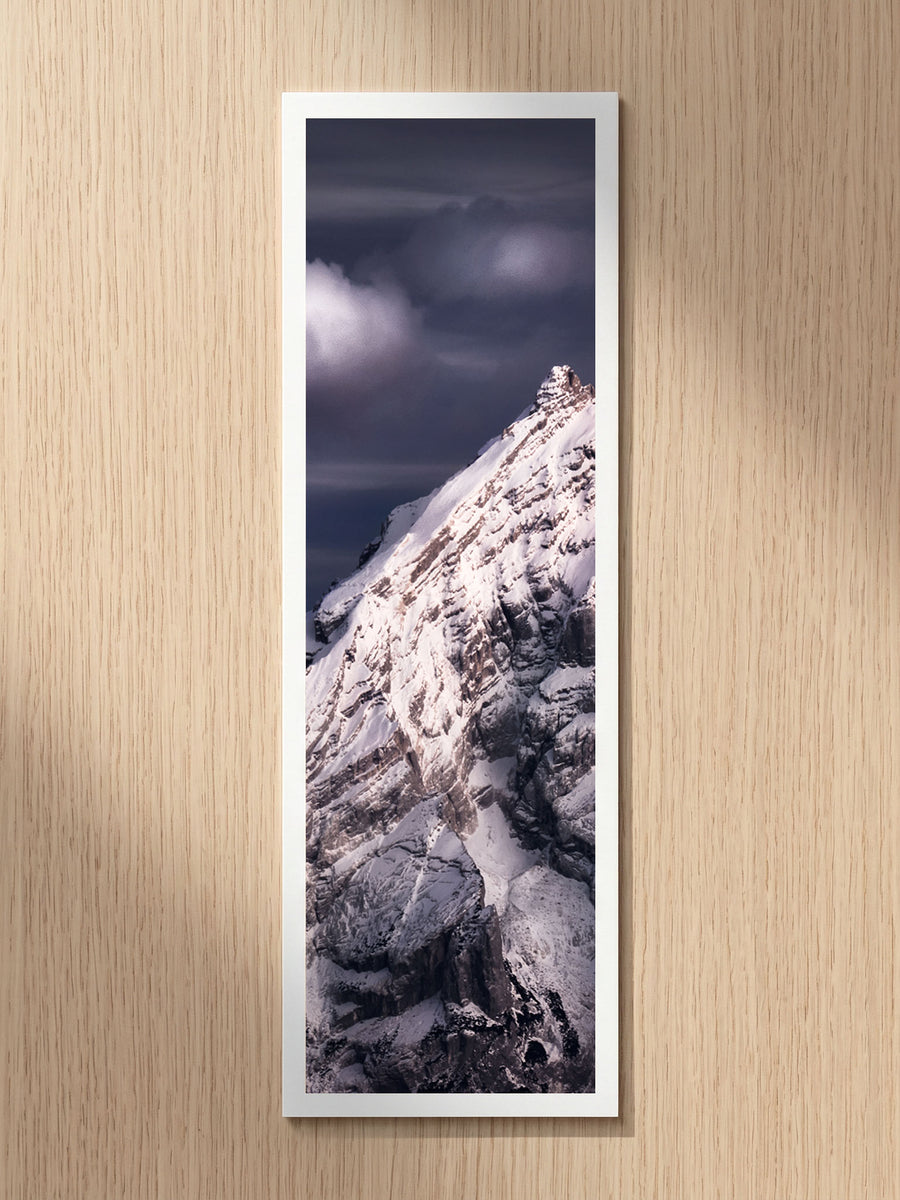 Crystal Peak fine art bookmark printed on 100% cotton paper