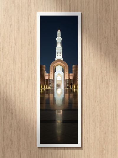 Enlightened Minaret fine art bookmark printed on 100% cotton paper