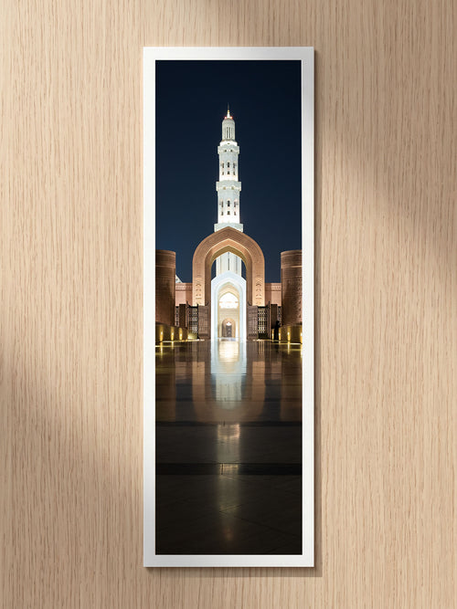 Enlightened Minaret fine art bookmark printed on 100% cotton paper