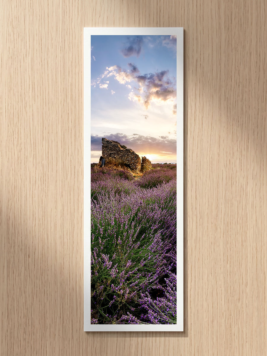 Lavender Farmer fine art bookmark printed on 100% cotton paper