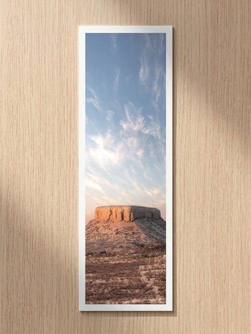 Lonely Mesa fine art bookmark printed on 100% cotton paper