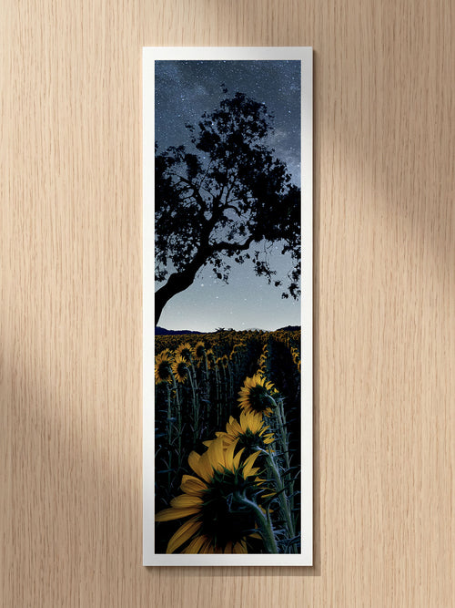 Midnight Sun fine art bookmark printed on 100% cotton paper