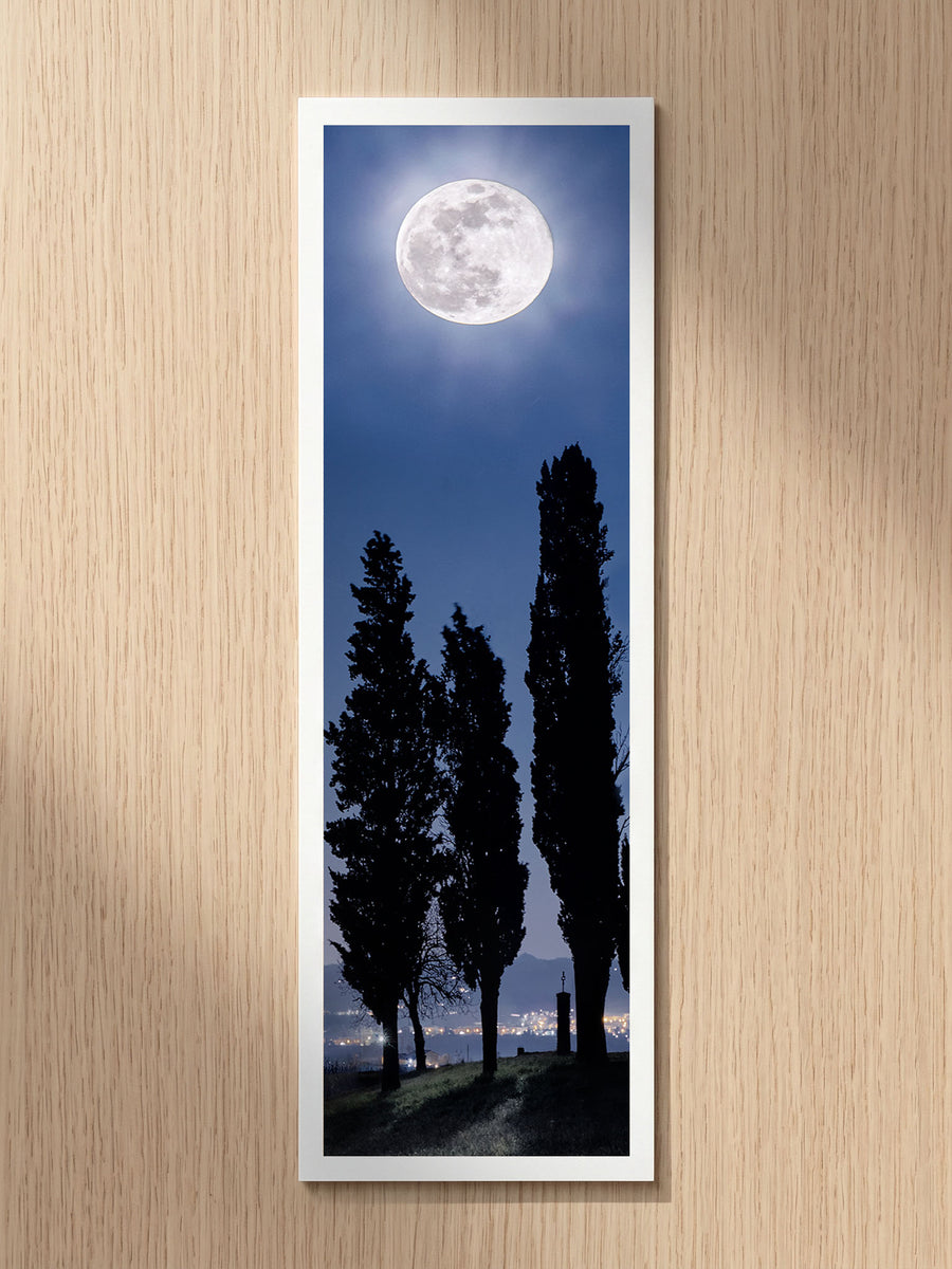 Midnight Veil fine art bookmark printed on 100% cotton paper