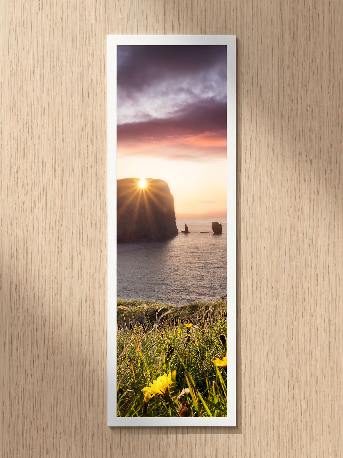 Sea Pillars fine art bookmark printed on 100% cotton paper