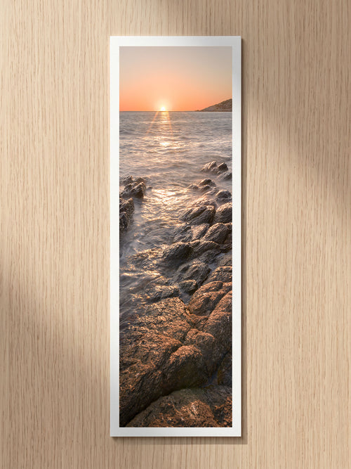 Shimmering Sunset fine art bookmark printed on 100% cotton paper