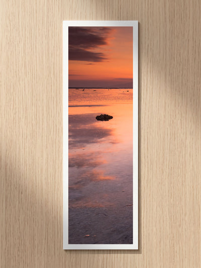 Silent Low Tide fine art bookmark printed on 100% cotton paper