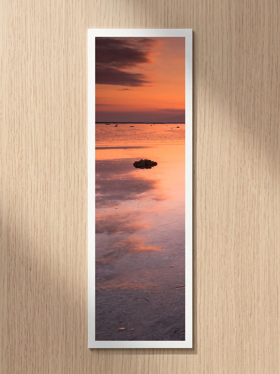 Silent Low Tide fine art bookmark printed on 100% cotton paper