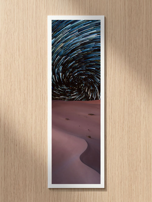 Starry Dunes fine art bookmark printed on 100% cotton paper