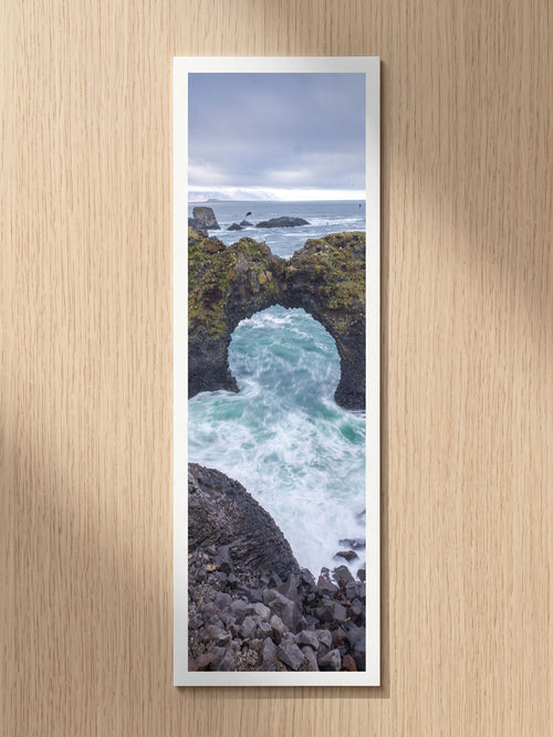 Wave Gate fine art bookmark printed on 100% cotton paper