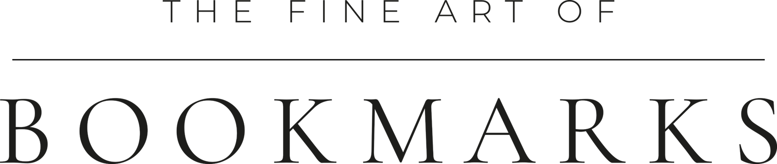 Logo of The Fine Art of Bookmarks
